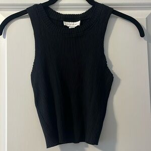 Topshop cropped muscle tank